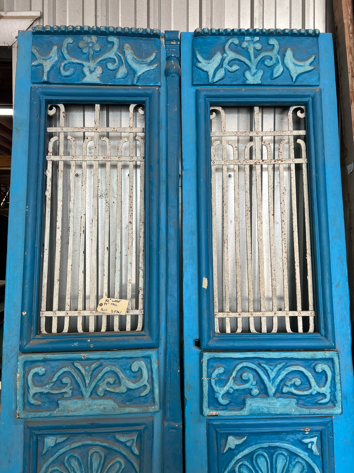 Antique French Hand-carved Doors