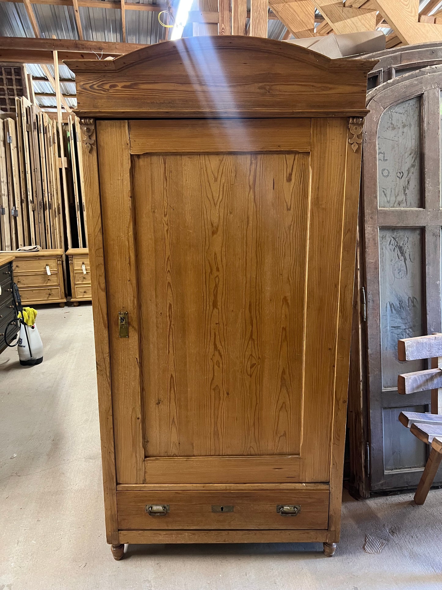 Antique Pine Armoire
