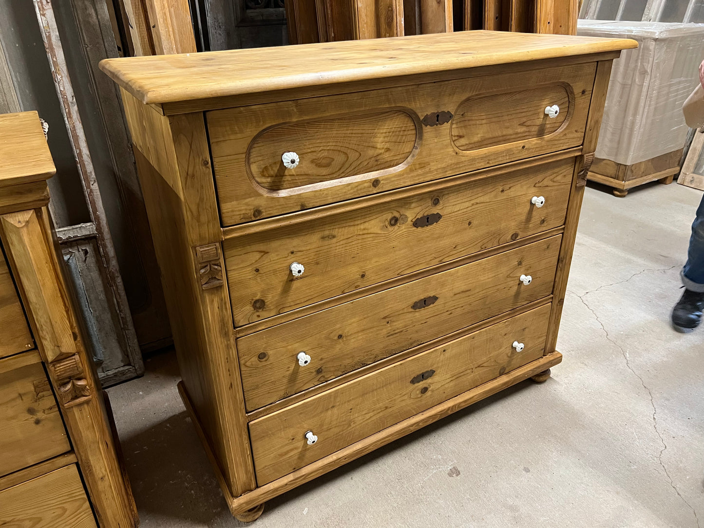 Antique Pine Chest of Drawers
