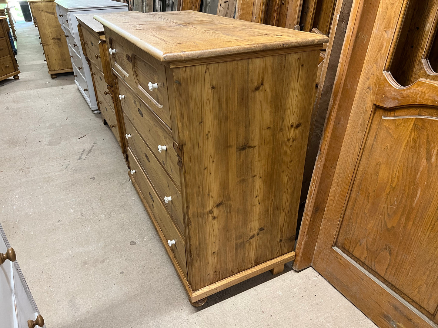Antique Pine Chest of Drawers