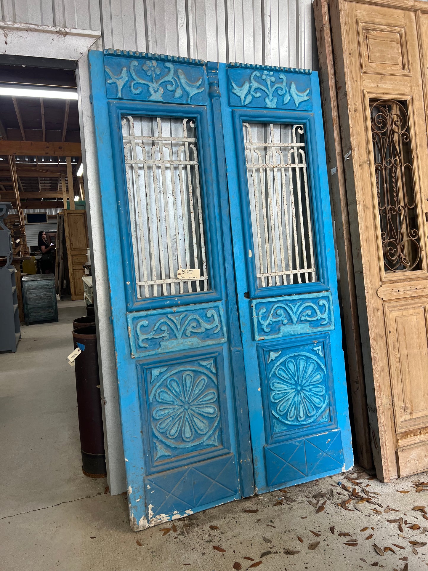 Antique French Hand-carved Doors