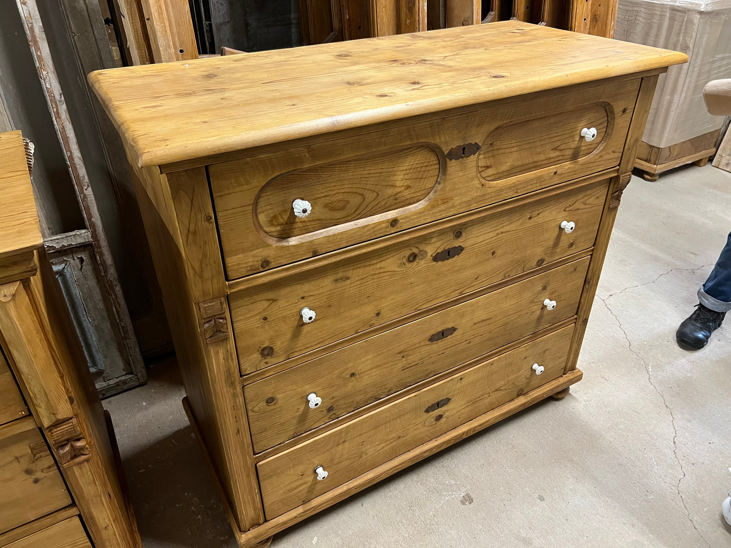 Antique Pine Chest of Drawers