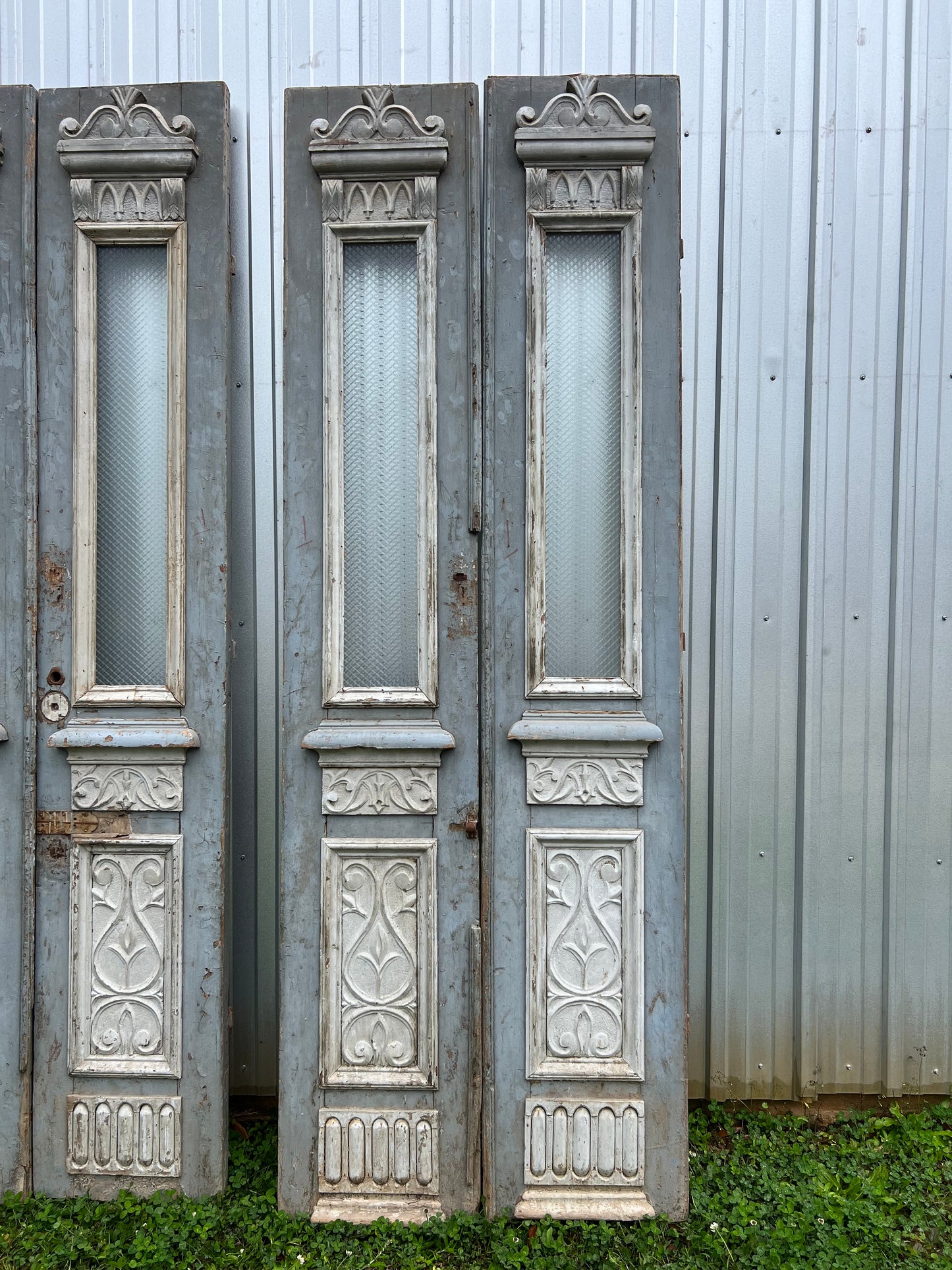 Antique Hand-carved French doors