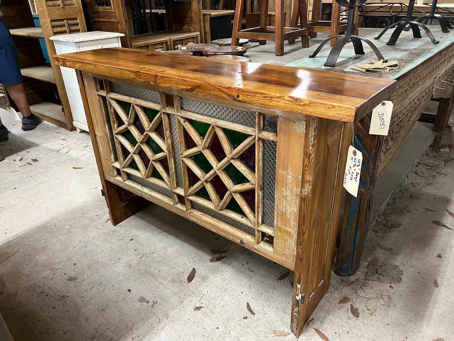 Custom French Window Console