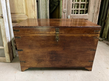 Antique Teak Trunk