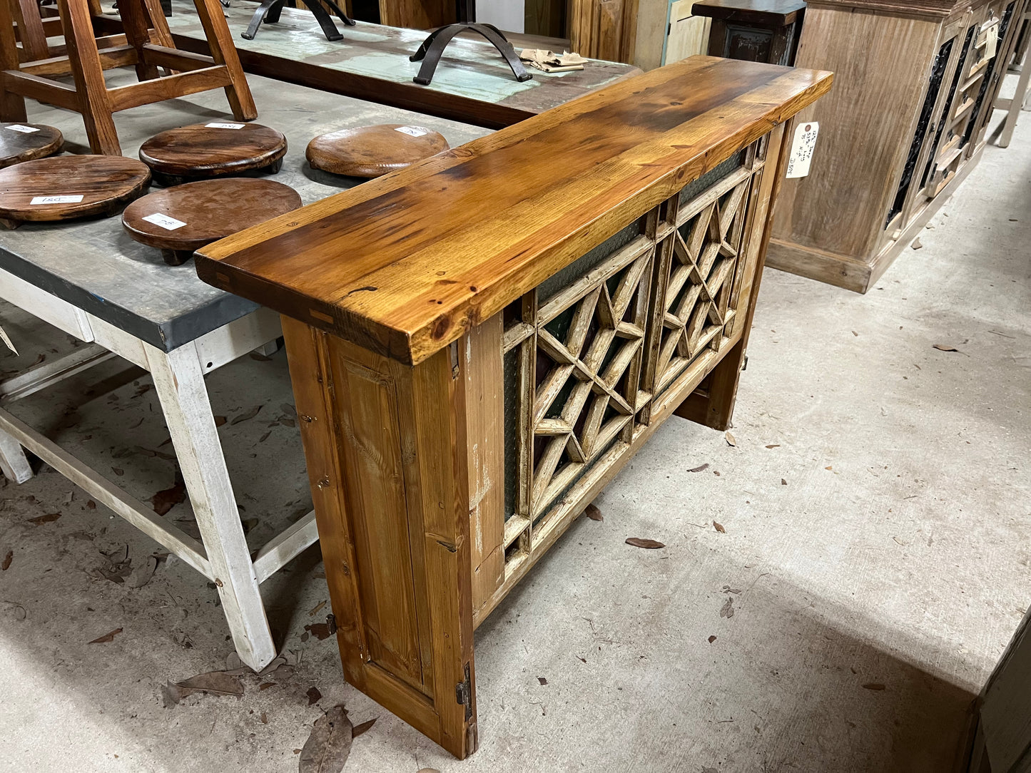 Custom French Window Console