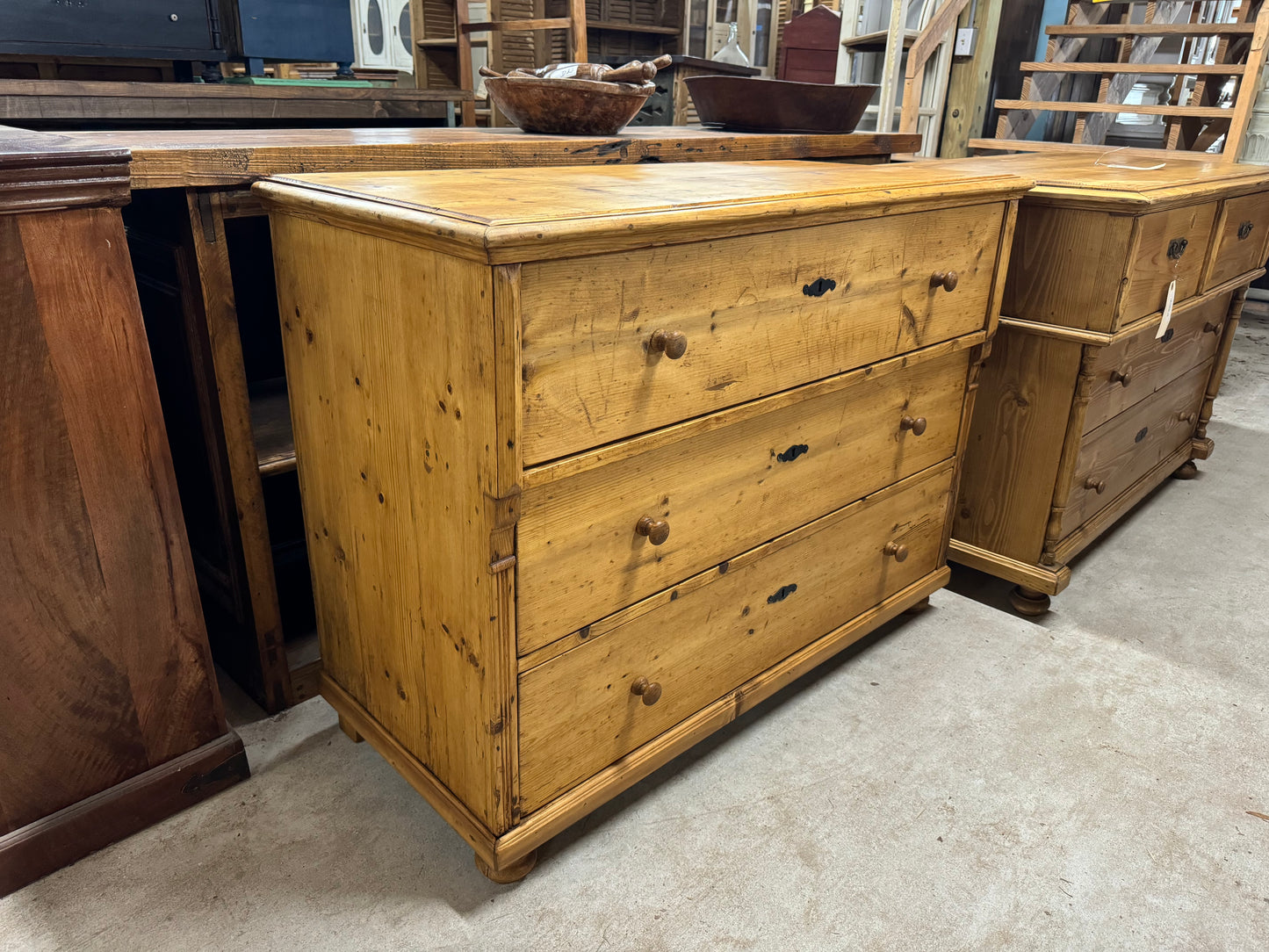 Antique Pine Chest of Drawers