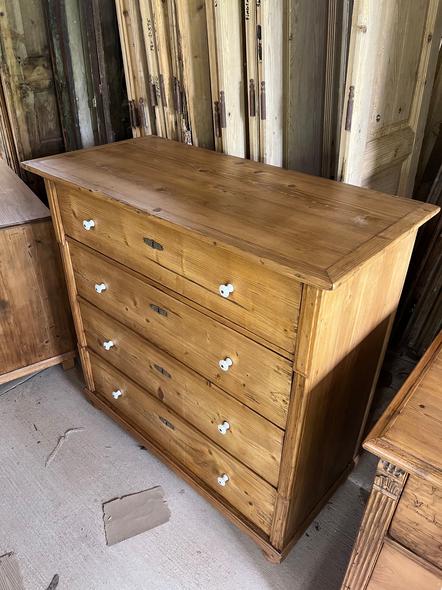 Antique Pine Chest of Drawers