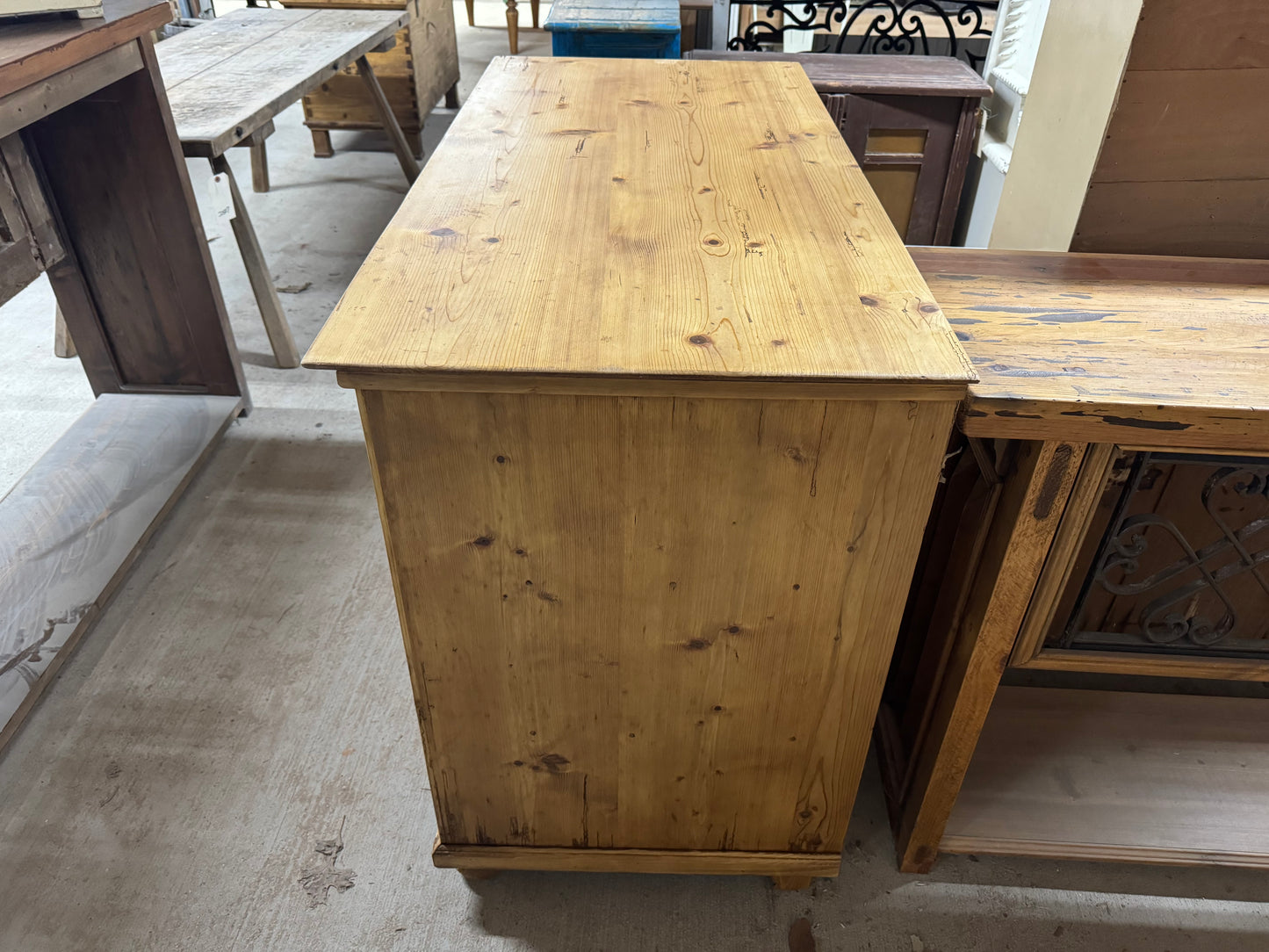 Antique Pine Chest of Drawers