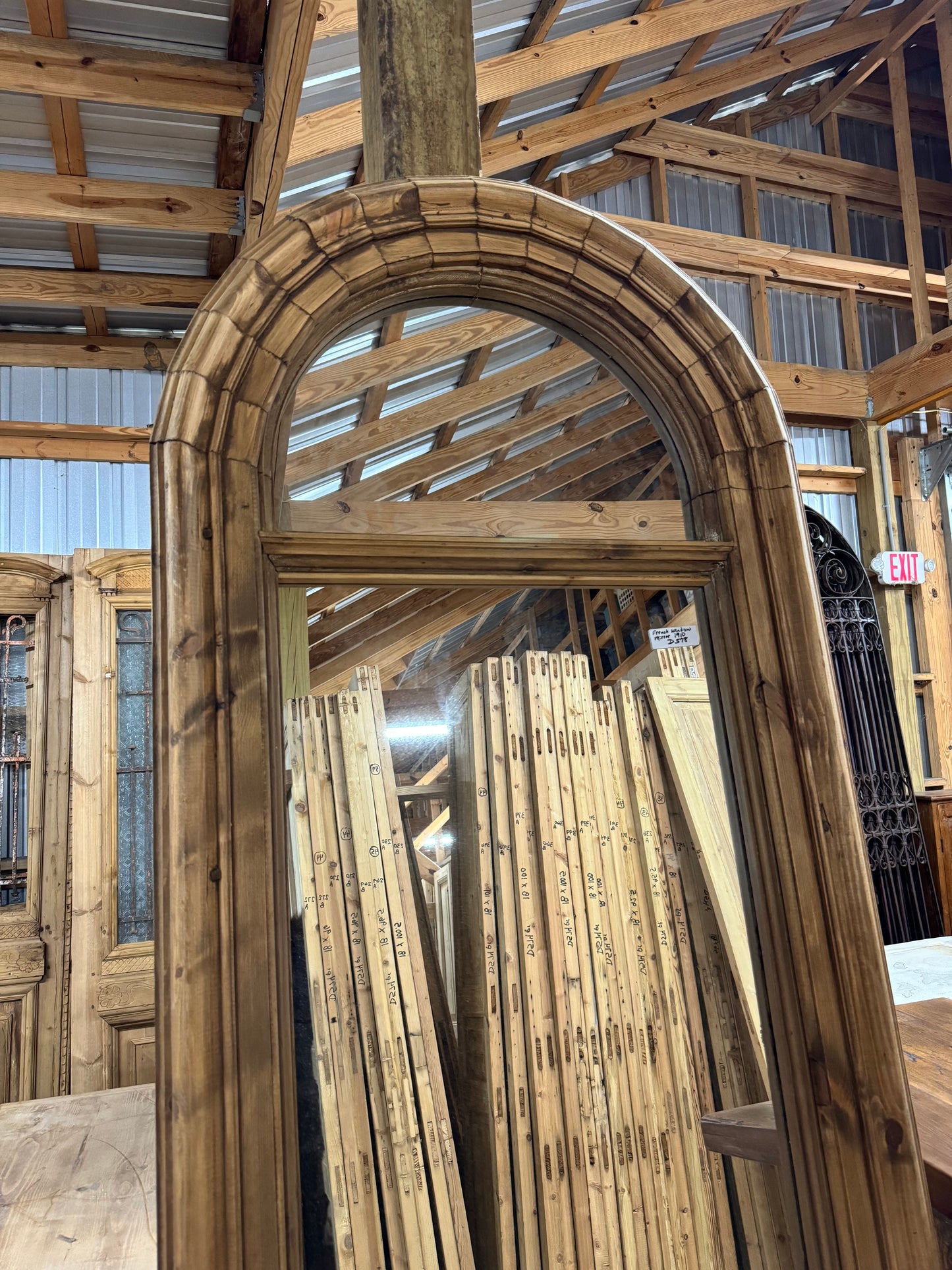 Tall Arched Mirror