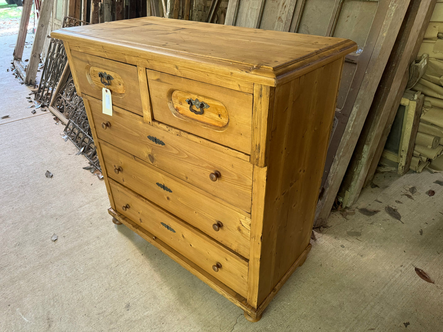 Antique Pine Chest of Drawers