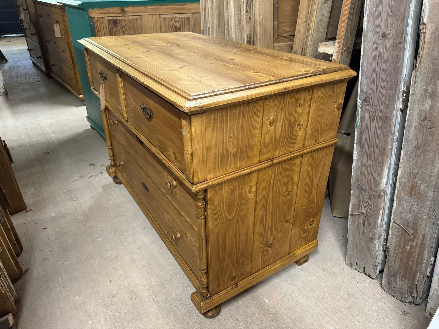 Antique Pine Chest of Drawers