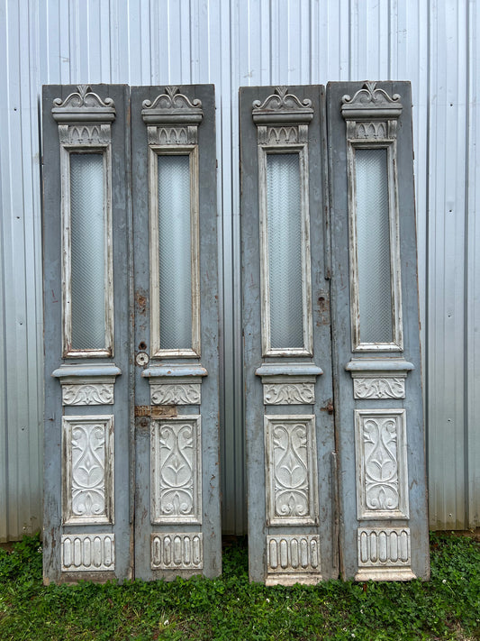 Antique Hand-carved French doors