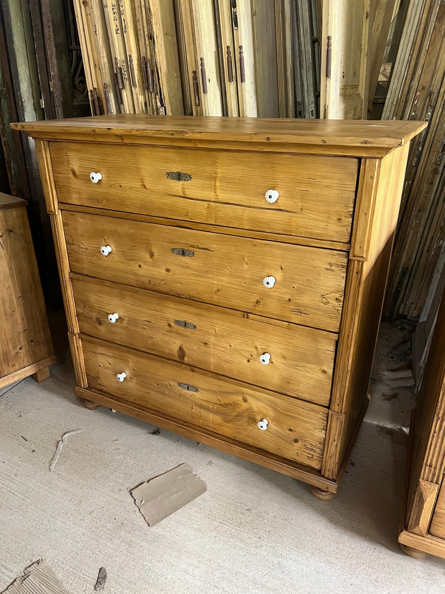 Antique Pine Chest of Drawers