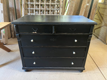 Painted Pine Chest of Drawers