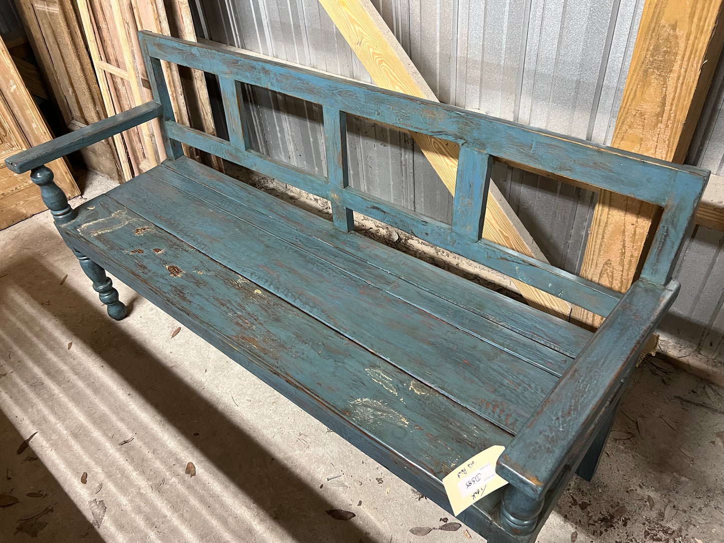 Antique Teak Bench