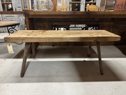 Antique Butcher Slab Coffee Table