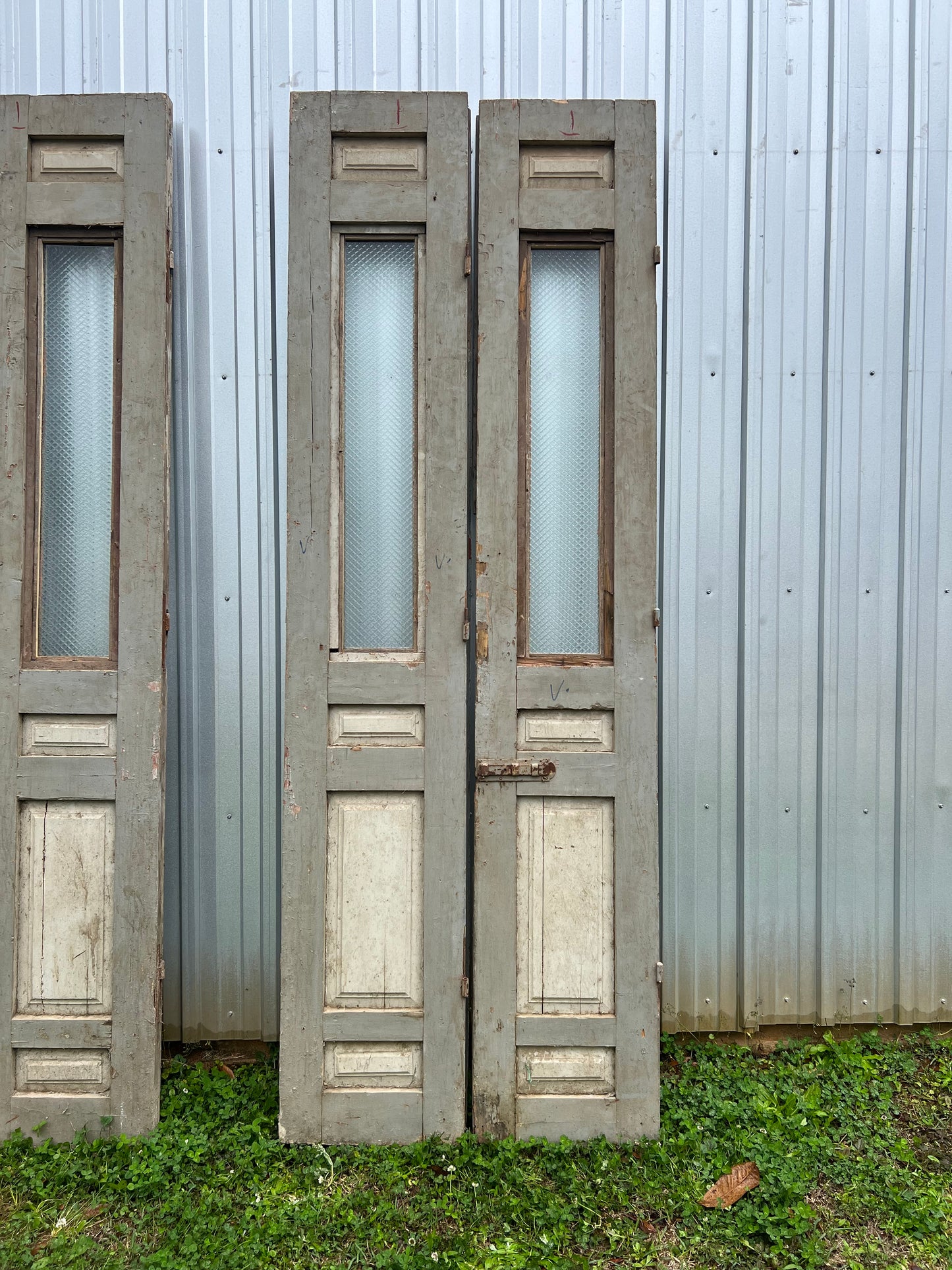 Antique Hand-carved French doors