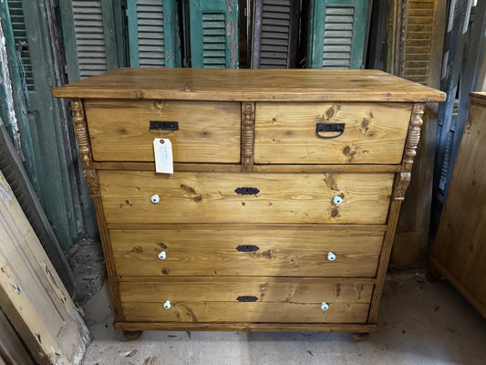 Antique Pine Chest of Drawers