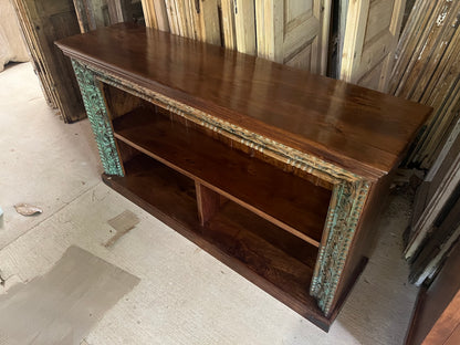 Teak Open Console