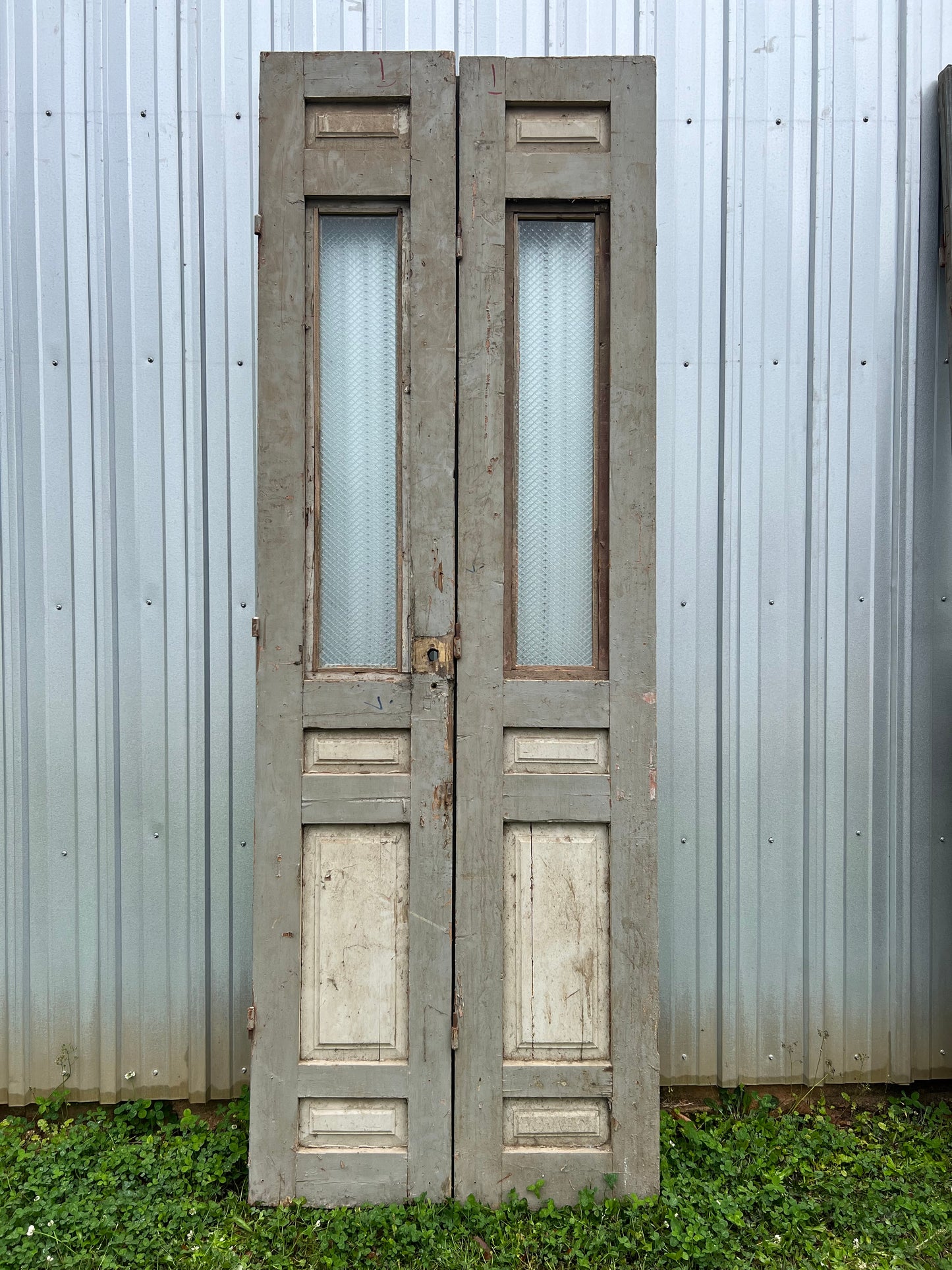 Antique Hand-carved French doors