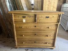 Load image into Gallery viewer, Pine Chest of Drawers
