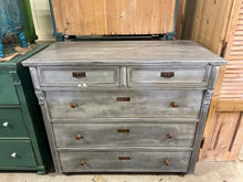 Load image into Gallery viewer, Antique Painted Chest