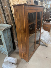 Load image into Gallery viewer, Teak Glass Cabinet