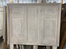 Load image into Gallery viewer, Queen Headboard made with French Door Panels