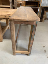 Load image into Gallery viewer, Teak Hand-carved Console