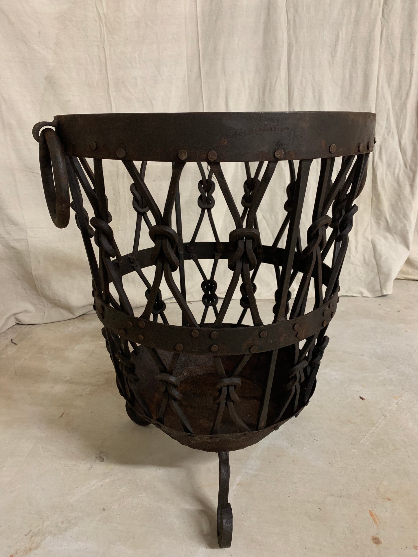 Pair of Iron Baskets