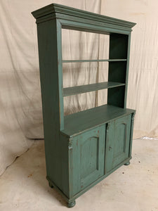 Antique Pine Cabinet with Shelves