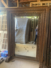 Load image into Gallery viewer, Teak Free Standing Mirror