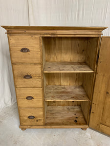 Pine Bread Cupboard