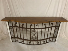Load image into Gallery viewer, Console made from 1870’s French Iron Balcony