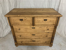 Load image into Gallery viewer, Antique European Pine Chest of Drawers