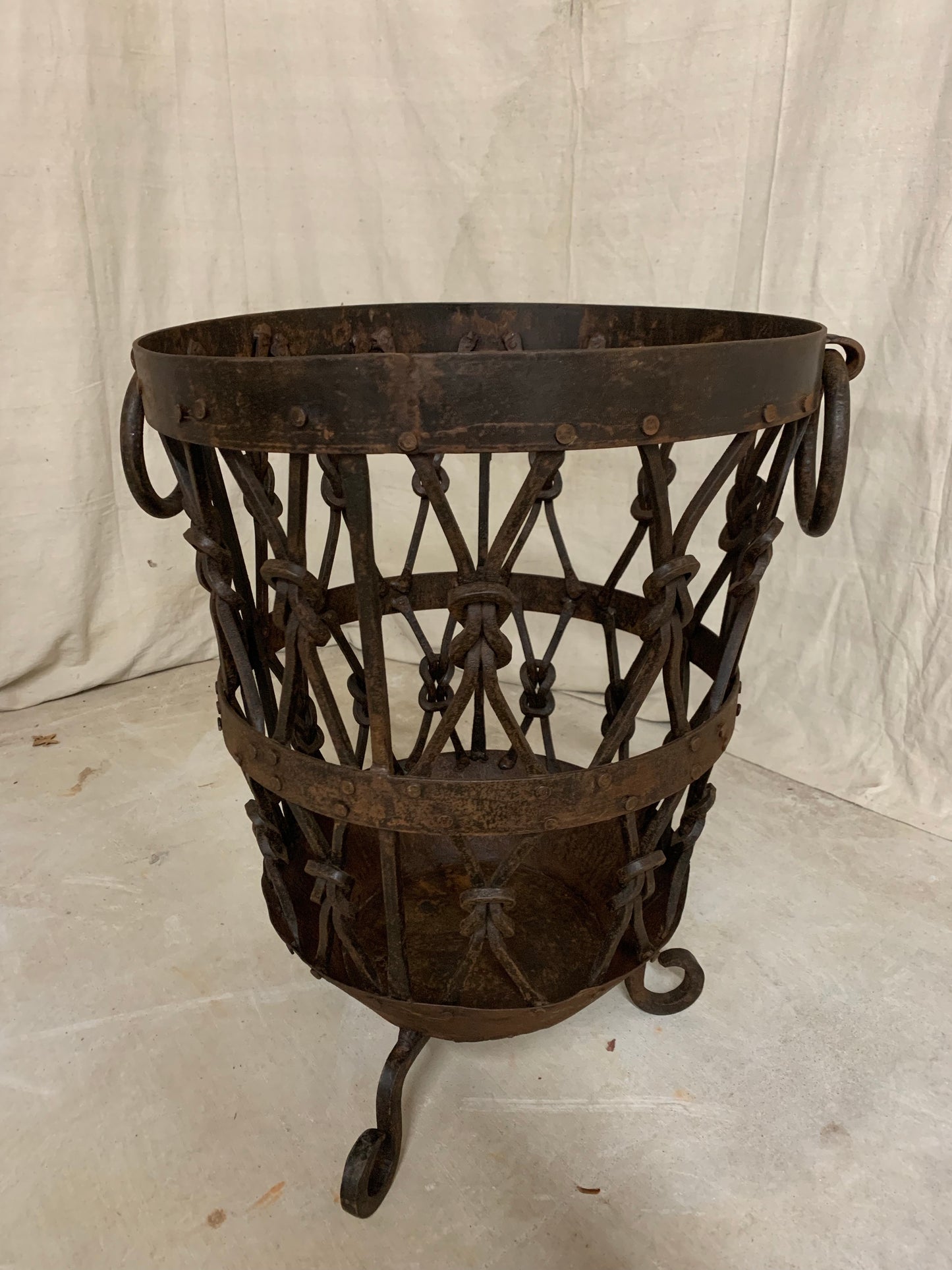 Pair of Iron Baskets