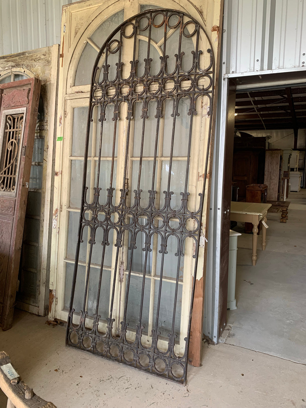 French Arched Iron
