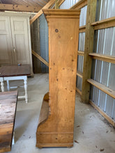 Load image into Gallery viewer, Pine Bookcase made from Eastern European Armoire