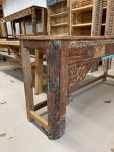 Load image into Gallery viewer, Teak Hand-carved Console
