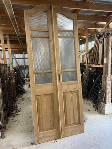 Glass Arched French doors