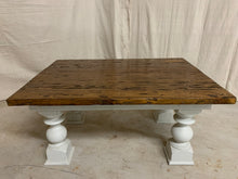 Load image into Gallery viewer, Coffee Table made from 1870’s Split Farmhouse Beams