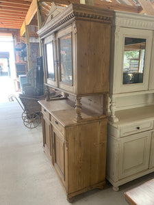 Pine Two Piece Cabinet