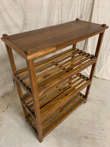 Teak Shelving/ Drying Rack