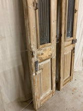 Load image into Gallery viewer, Pair of French Doors with Iron Inserts