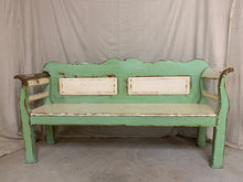 Load image into Gallery viewer, 1880’s European Pine Painted Bench