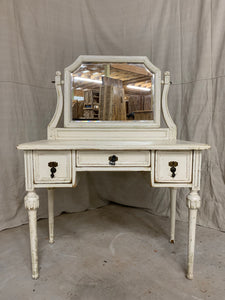Antique Dressing Table with Mirror
