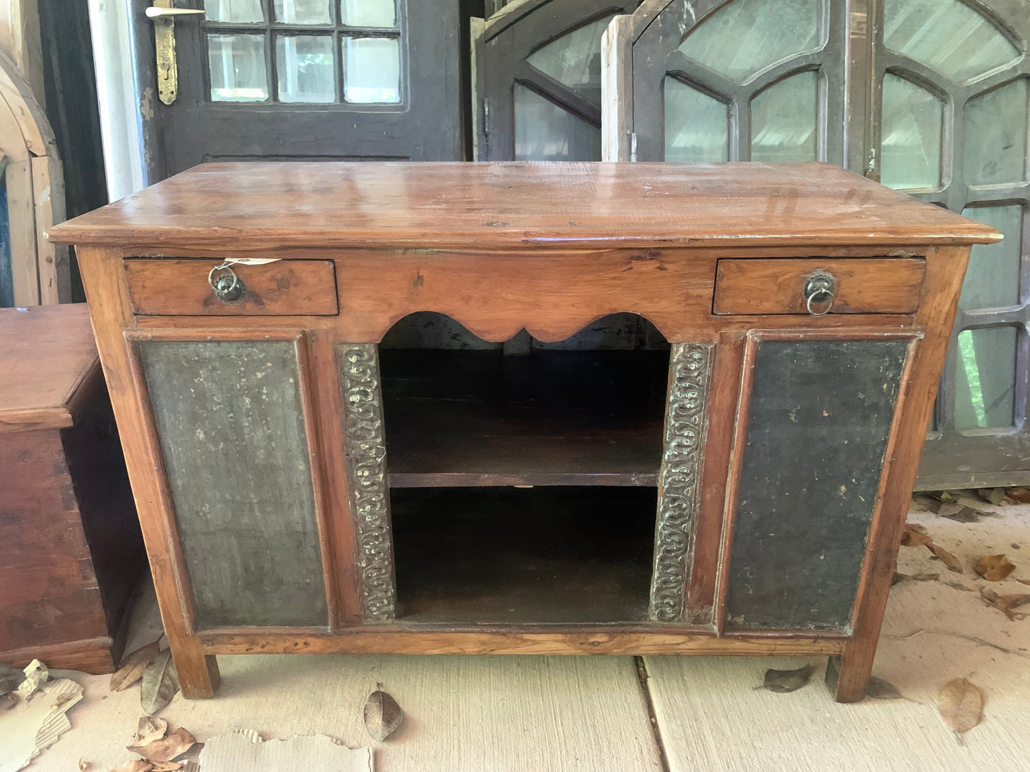 Teak Console