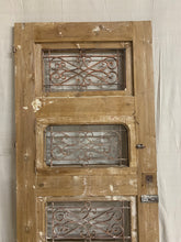 Load image into Gallery viewer, Single French Door with Iron Insert- Pantry Door