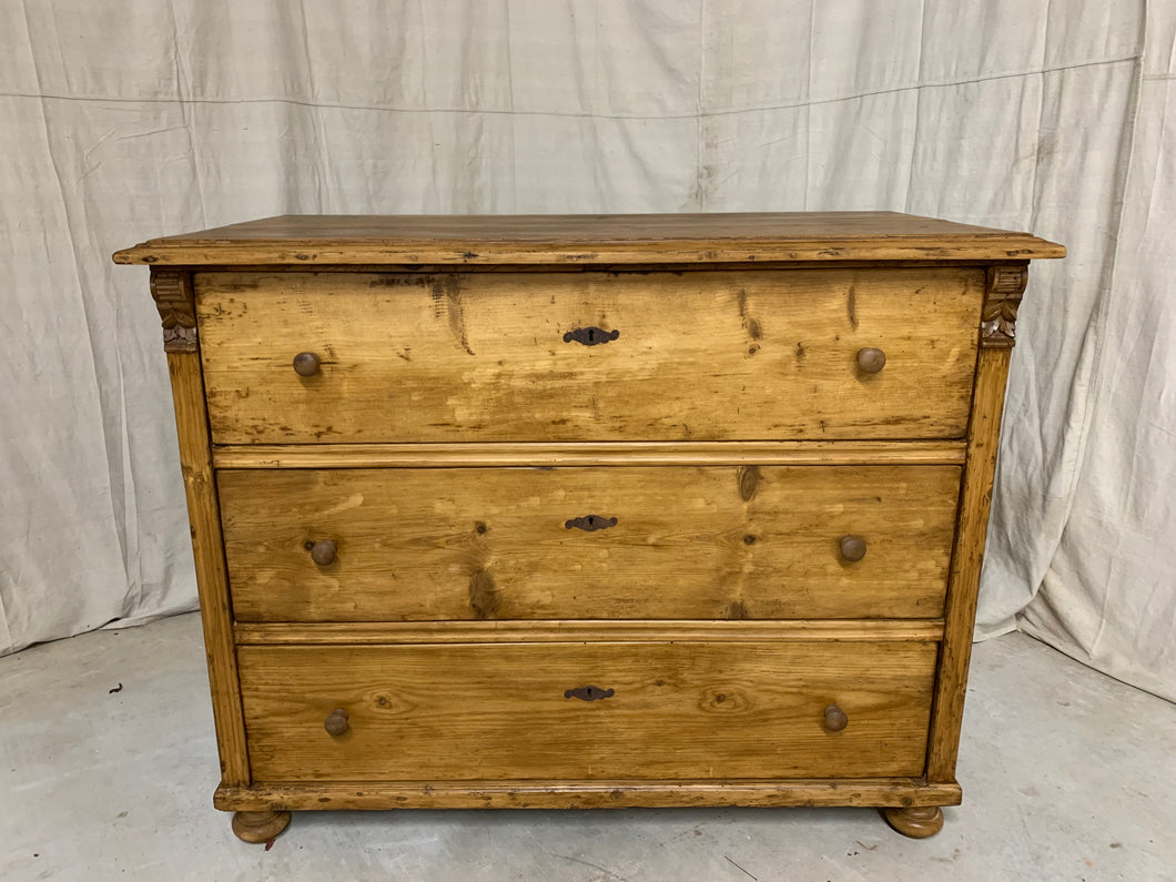 European Pine Chest of Drawers
